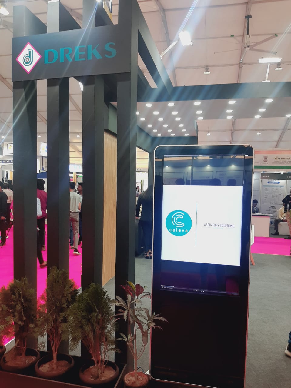 DREKS Associates representing Caleva at Asia Pharma Expo 2023 in Bangladesh