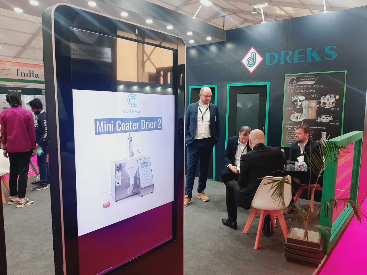 DRESKS Associates at Asia Pharma Expo in Bangladesh Booth E107-A