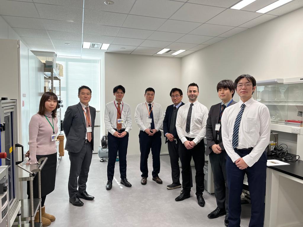 Caleva's Steve Mate meets customers in Japan